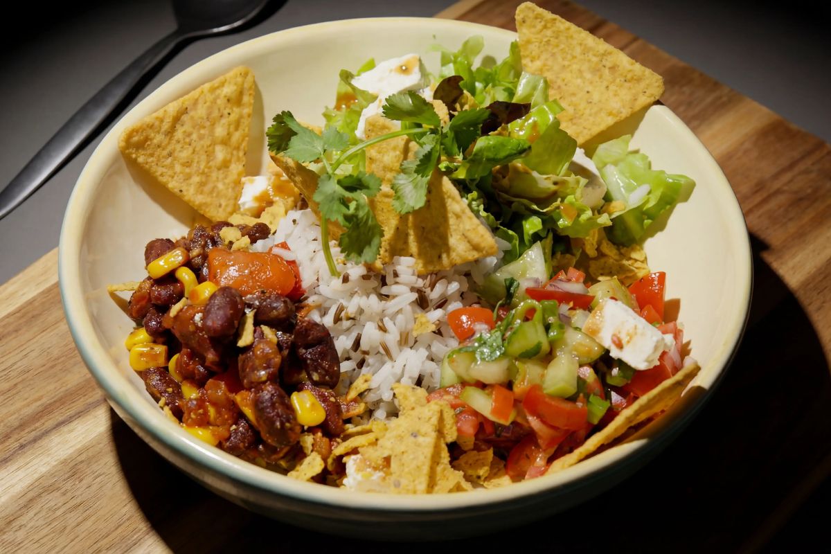 Mexikanische Burrito Bowl