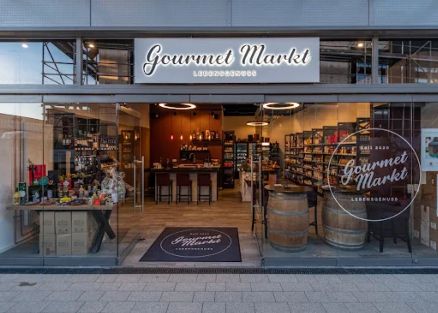 Außenansicht Gourmet Markt