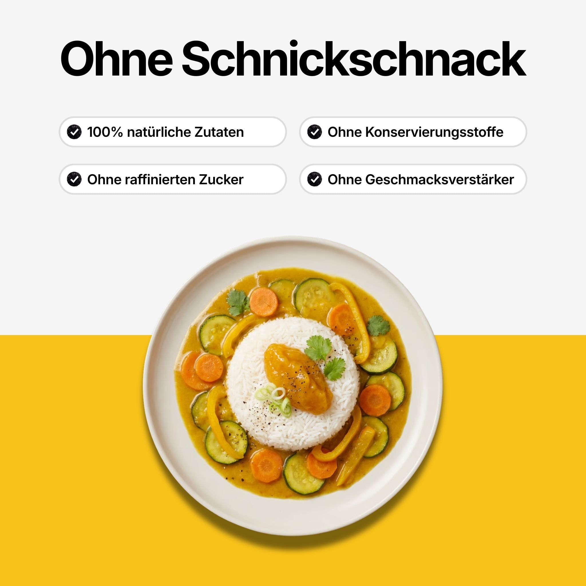 Keypoints zu Apfel-Mango-Chutney Dressing: 100% natürliche Zutaten, ohne raffinierten Zucker, ohne Konservierungsstoffe, ohne Geschmacksverstärker